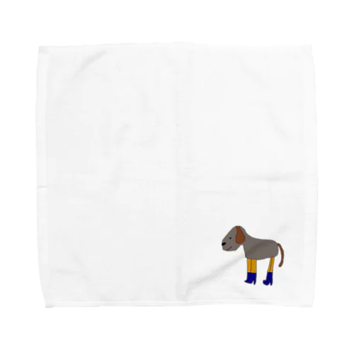 Highheel dog Towel Handkerchief