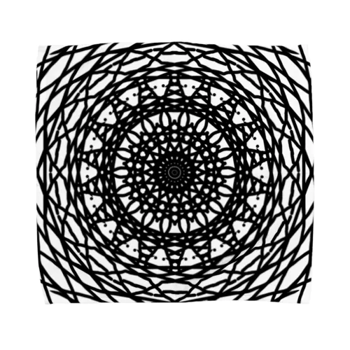 幾何学模様　series タオルハンカチ