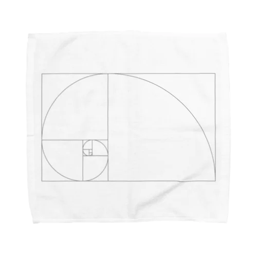 Fibonacci_Blocks Towel Handkerchief