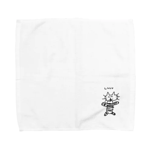 LULUねこ(透過Ｖｅｒ．) Towel Handkerchief