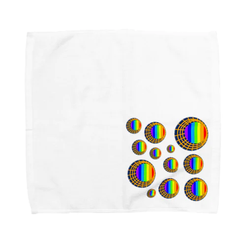 ColorfulRainbow Towel Handkerchief
