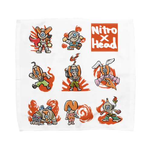 ［ヘッドくん］シリーズ Towel Handkerchief