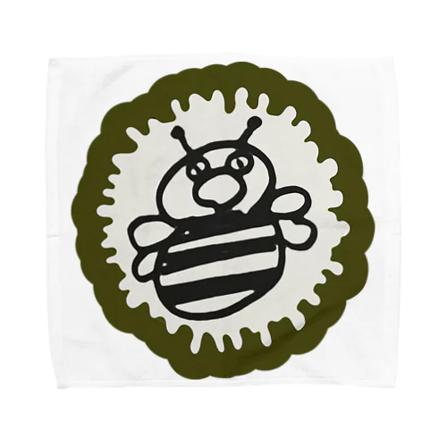 Ｅight beeくん002 Towel Handkerchief