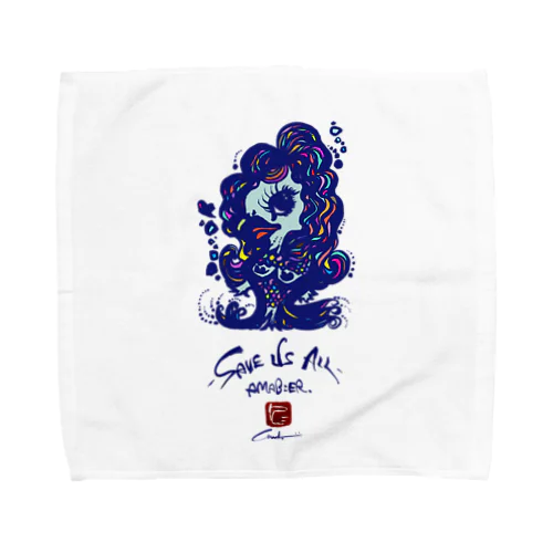 アマビエちゃん Towel Handkerchief