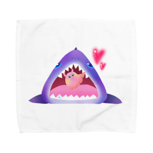 ハリスパ💗ハート Towel Handkerchief