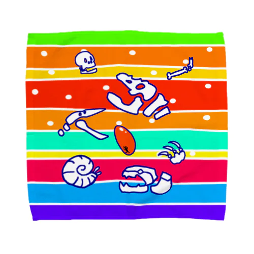 地層-B Towel Handkerchief