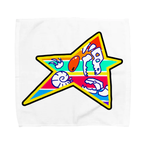 地層-スター Towel Handkerchief