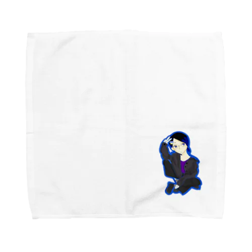 メガネ男子 Towel Handkerchief