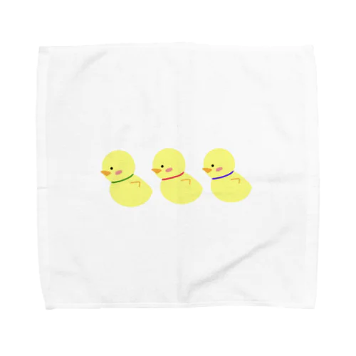 ひよこ三兄弟 Towel Handkerchief