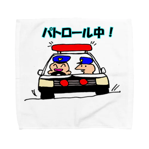 パトカー Towel Handkerchief