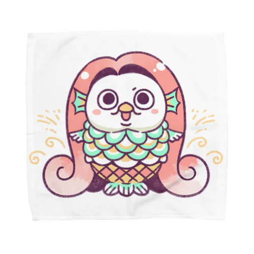 アマビエｘモチゾー Towel Handkerchief