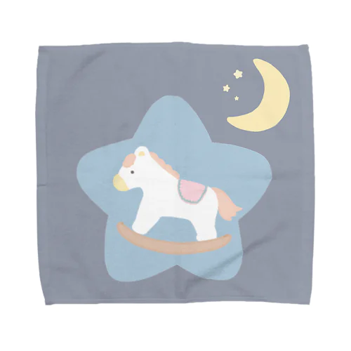 星と木馬 Towel Handkerchief