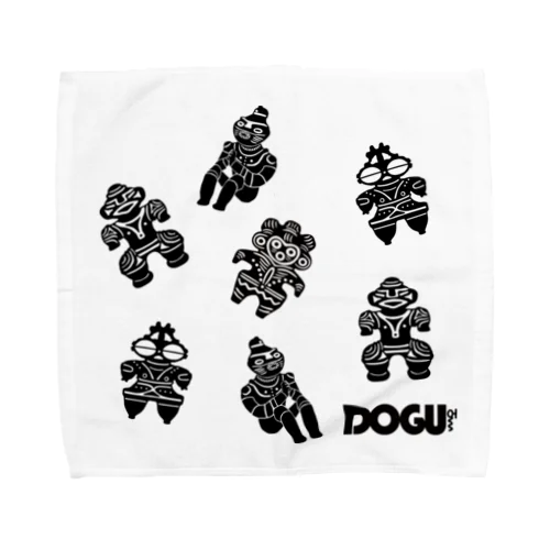 土偶セプテット Towel Handkerchief