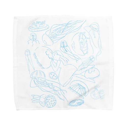 kurage Towel Handkerchief