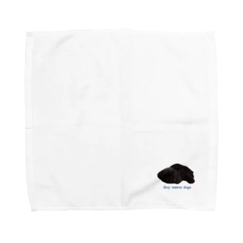 ボーイミーツドッグス Towel Handkerchief