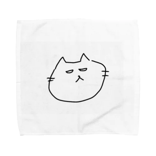 やばい顔しちゃってるねこ Towel Handkerchief