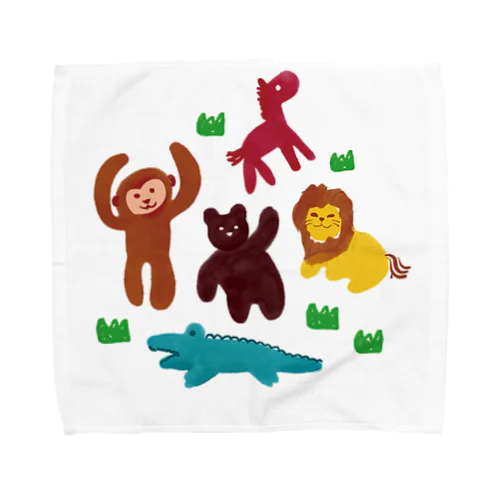 動物園 Towel Handkerchief