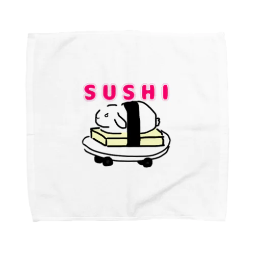 SUSHIうさぎ Towel Handkerchief