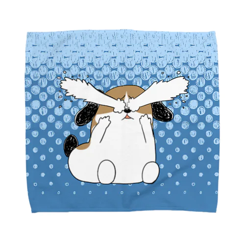 もじゃまる号泣 Towel Handkerchief