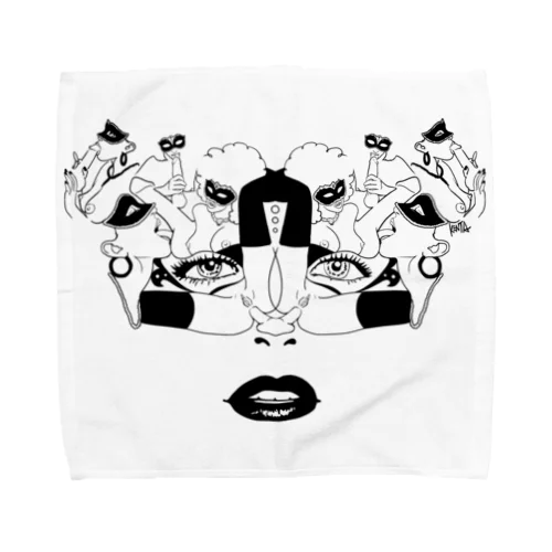 仮面＃02 Towel Handkerchief