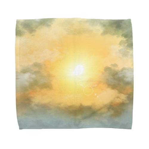橙空とてんしねこ Towel Handkerchief
