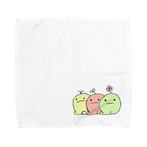 謎の生物コロコロトリオ Towel Handkerchief