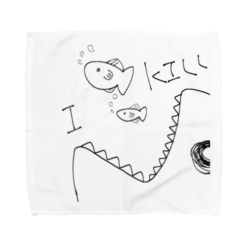 いきる Towel Handkerchief