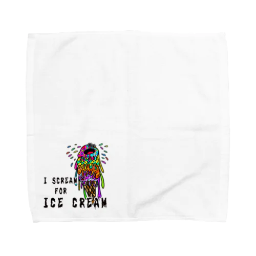 I SCREAM  FOR ICE CREAM 202 Towel Handkerchief