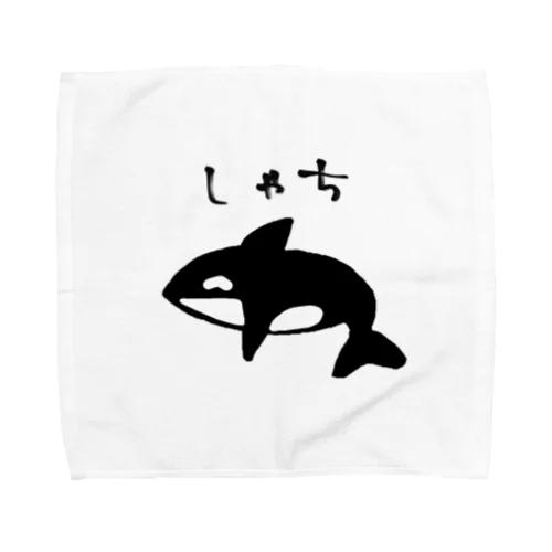 シャチofしゃち Towel Handkerchief