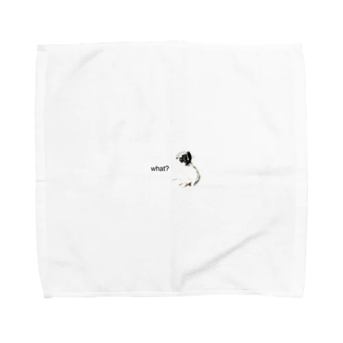 【たそがれ犬。】 Towel Handkerchief