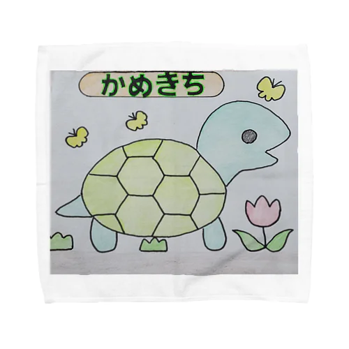 かめ吉 Towel Handkerchief