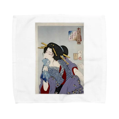 浮世絵美人 Towel Handkerchief