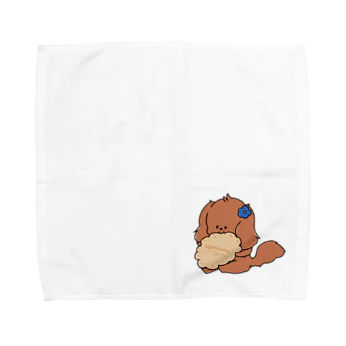 ビスケッティきゃばたおる（ルビー） Towel Handkerchief