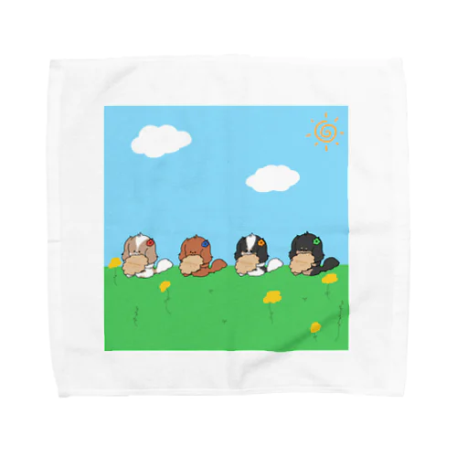 ビスケッティきゃばたおる（集合） Towel Handkerchief