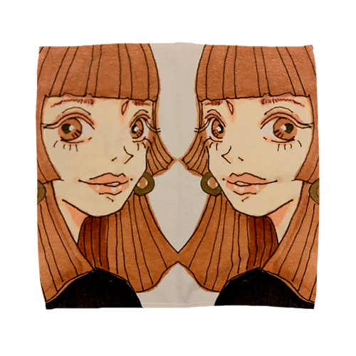 twins Towel Handkerchief