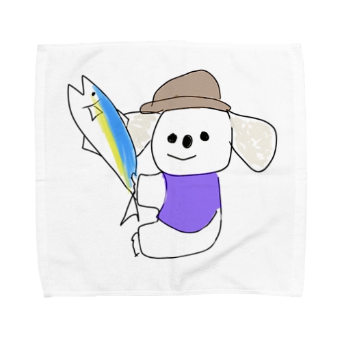 ハマチとコアラ Towel Handkerchief