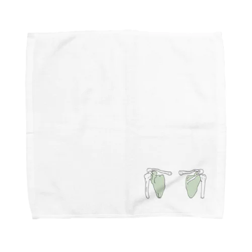 肩甲骨　骨　NO.21 Towel Handkerchief