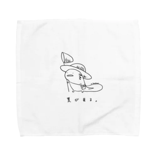 夏が来る。 Towel Handkerchief