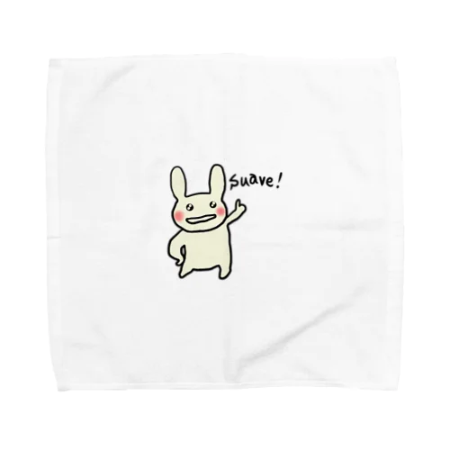 えいごカタコトうさポン Towel Handkerchief