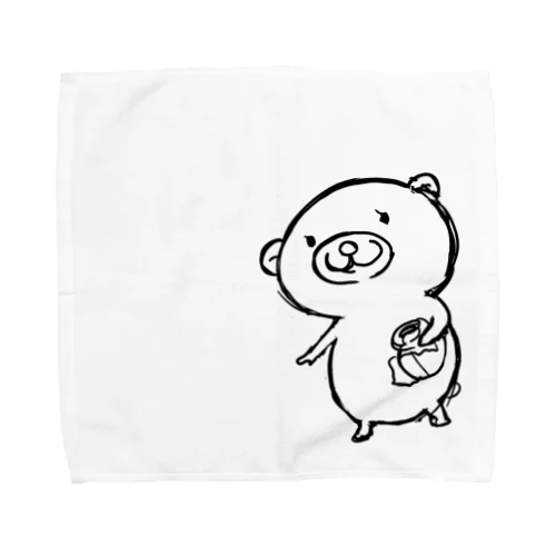 ハニくま Towel Handkerchief