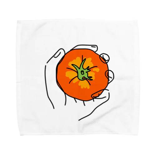 もってる　トマト Towel Handkerchief