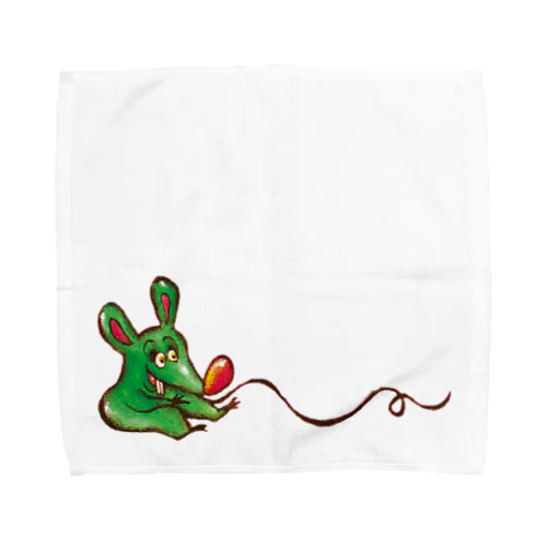 みどりねずみくん Towel Handkerchief