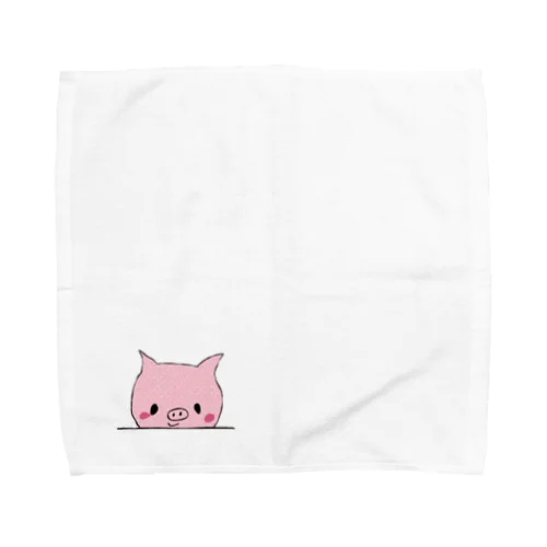 あいぼうのぶたくん Towel Handkerchief