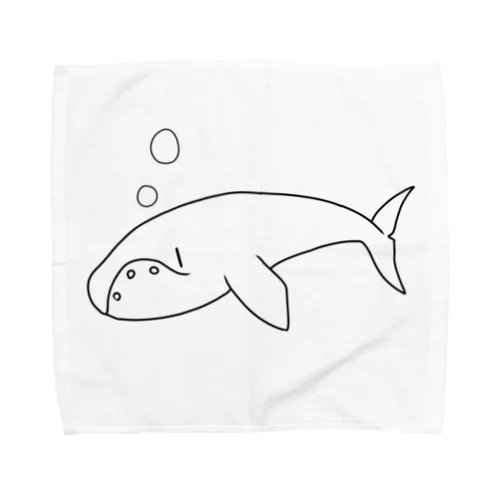 セミクジラ Towel Handkerchief