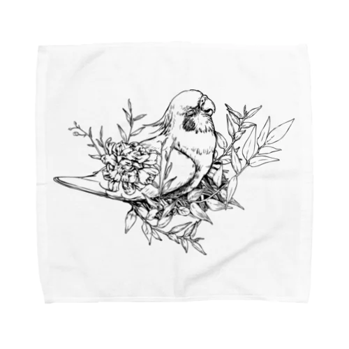 オカメインコ Towel Handkerchief