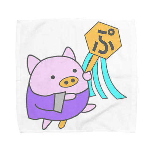 火消しぷくちゃん Towel Handkerchief