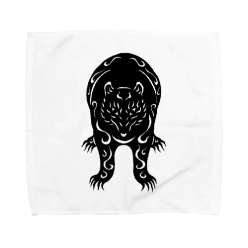 怒れる熊神 Towel Handkerchief