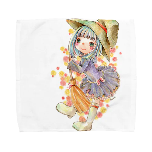 魔女子さん Towel Handkerchief