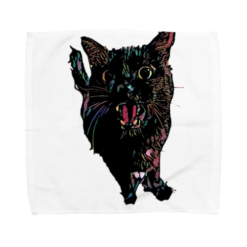 おねだり黒猫。 Towel Handkerchief