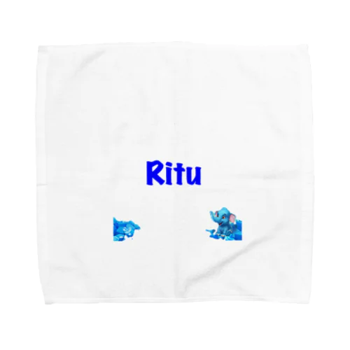 猫族＊犬族の部屋『Ritu』 Towel Handkerchief